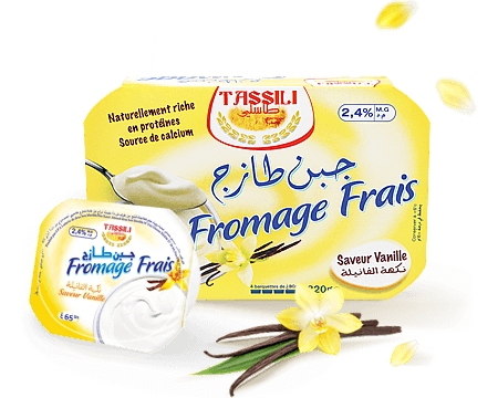 Partenaires tassili fromage frais vanille